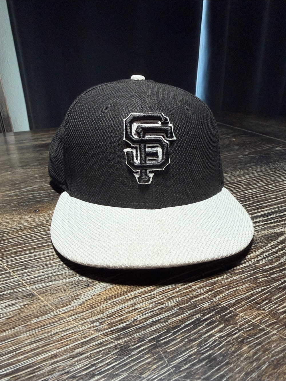 San Francisco Giants New Era 59fifty Black and White Hat